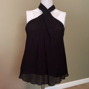 Zara Cross Halter Top